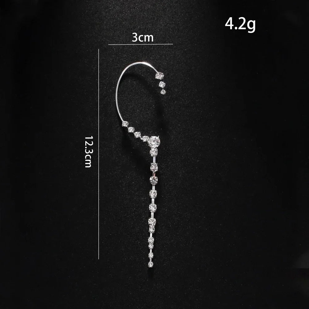 Avyn Rhinestone Auricle Ear Cuff