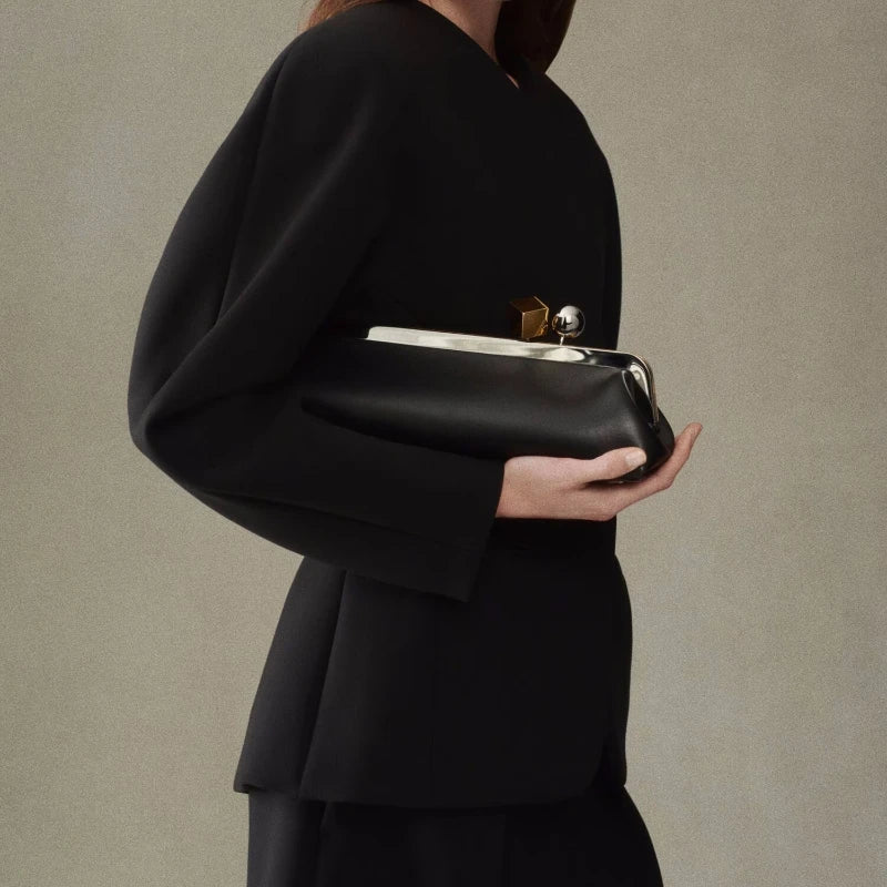 Teia Long Baguette Clutch Bag
