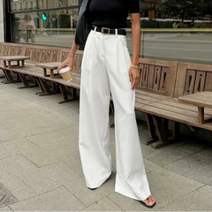 Mika Minimalist Wide Leg Pants