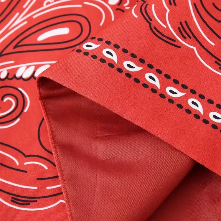 Peppi Boho Paisley Red Vest