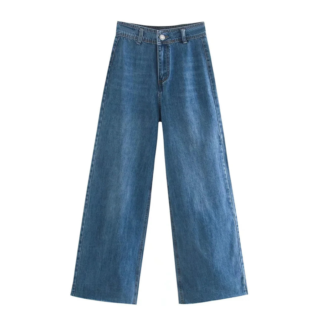 Marisol High Waist Wide Leg Spring Jeans