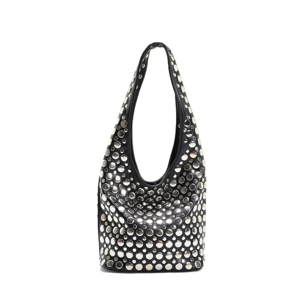Oksana Studded Metallic Mini Bags