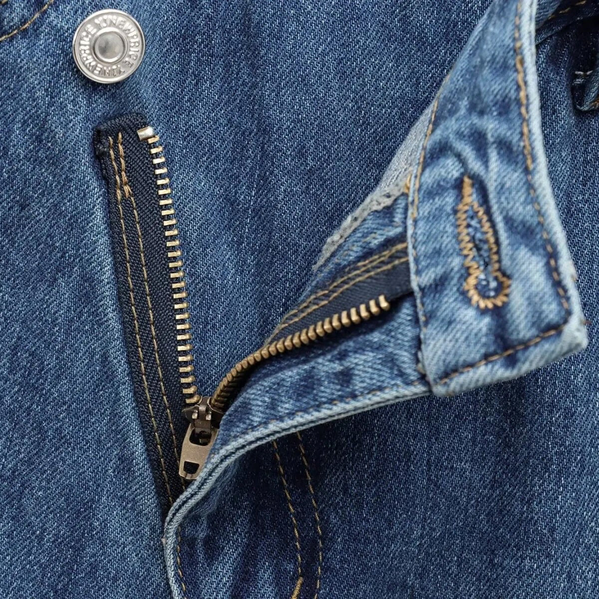 Salia Side Button Casual Jeans
