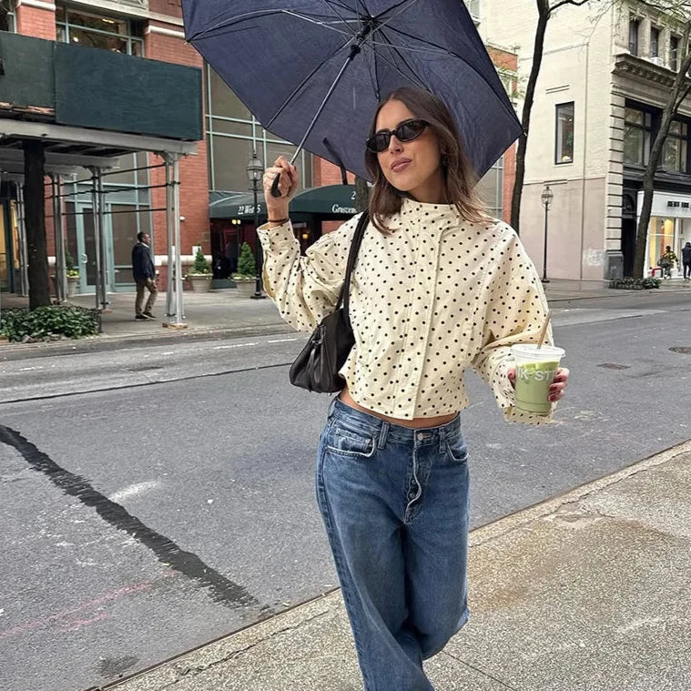 Delma Polka Dot Jumper Jackets