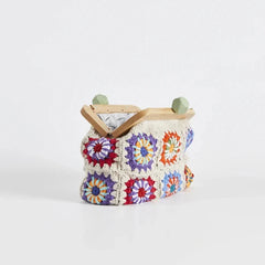 Lily Crochet Bohemian Coin Clutch