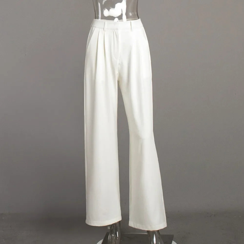 Mika Minimalist Wide Leg Pants