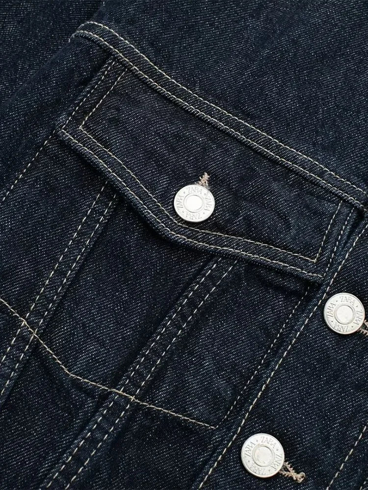 Serenity Dark Wash Denim Jacket