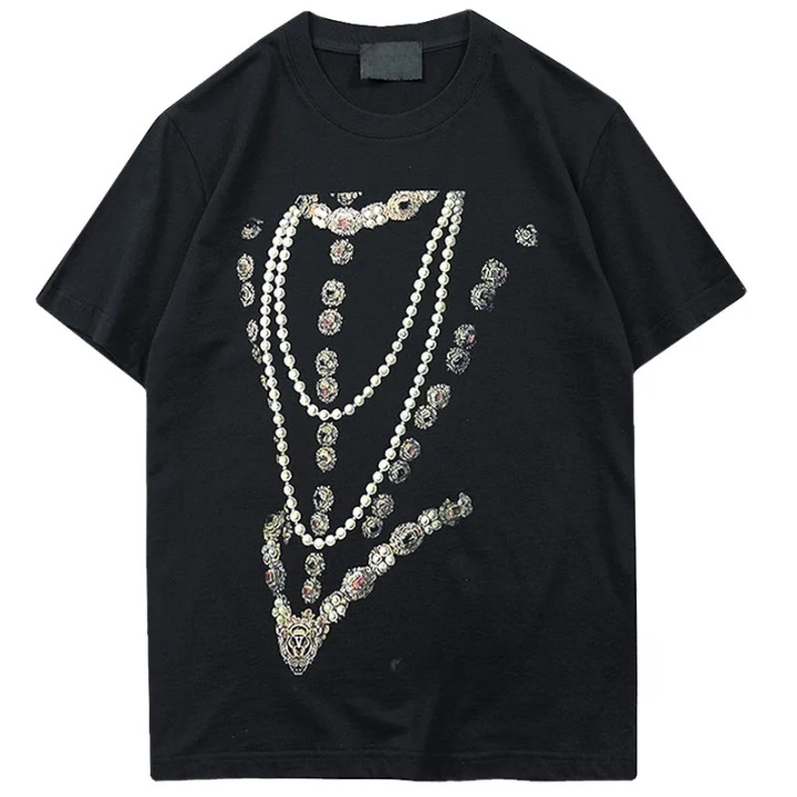 Judie Punk Jewelry Graphic Prints T-Shirt