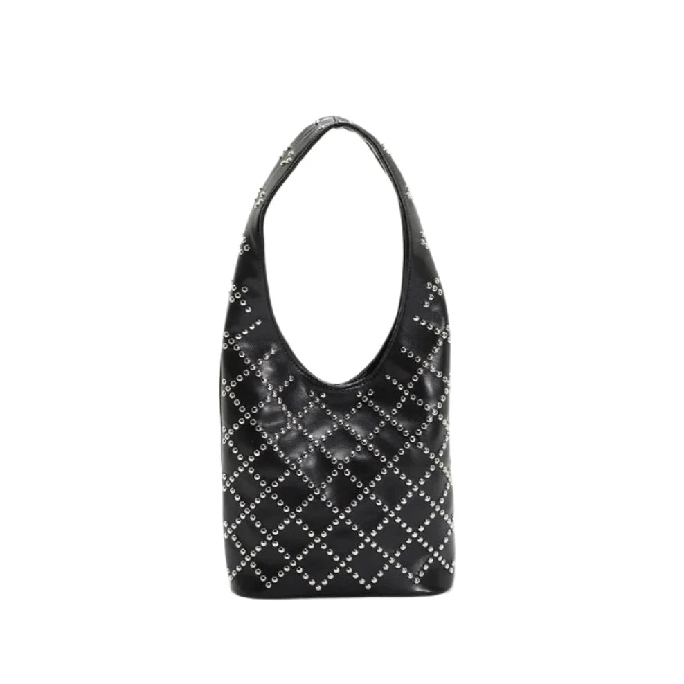 Oksana Studded Metallic Mini Bags