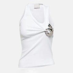 Karim Pinching Hand Applique Tank Tops
