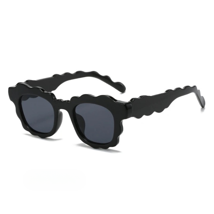 Mia Waffle Wave Frame Sunglasses