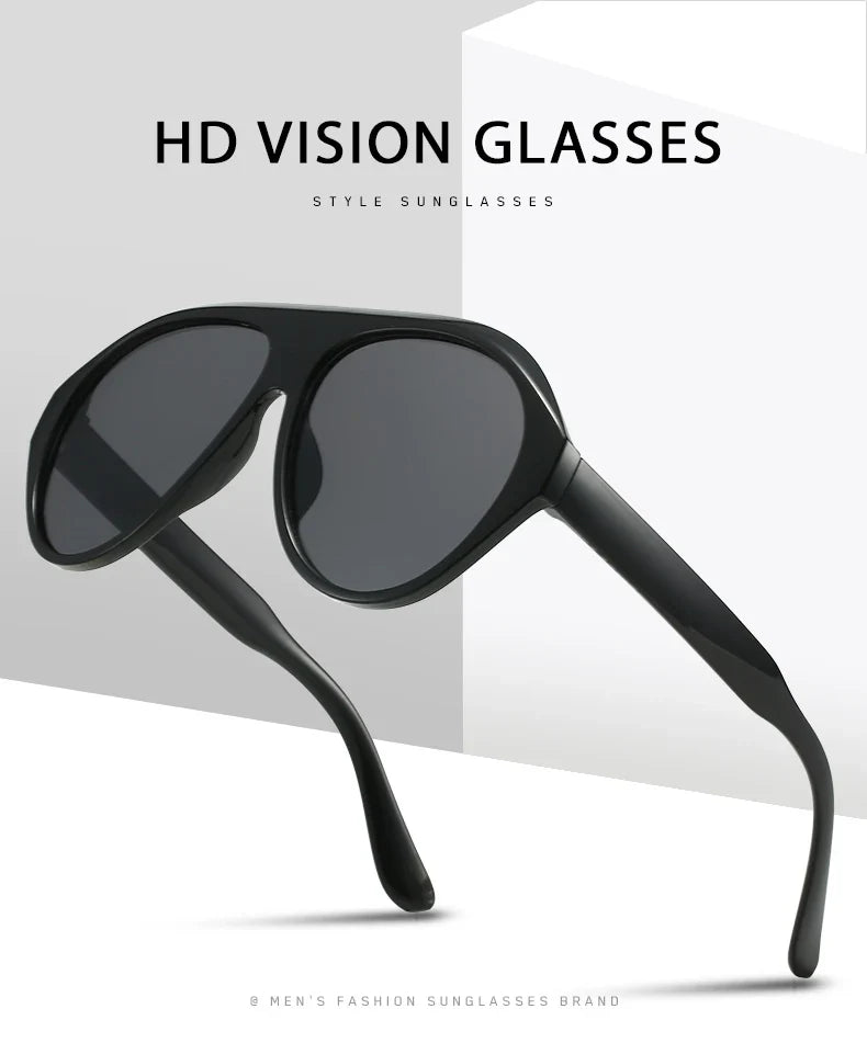 Prisca Oval Motocycle Sunglasses