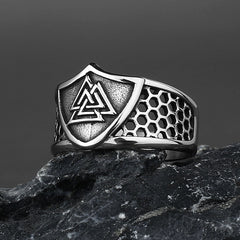 Shield Rune Hollow Ring