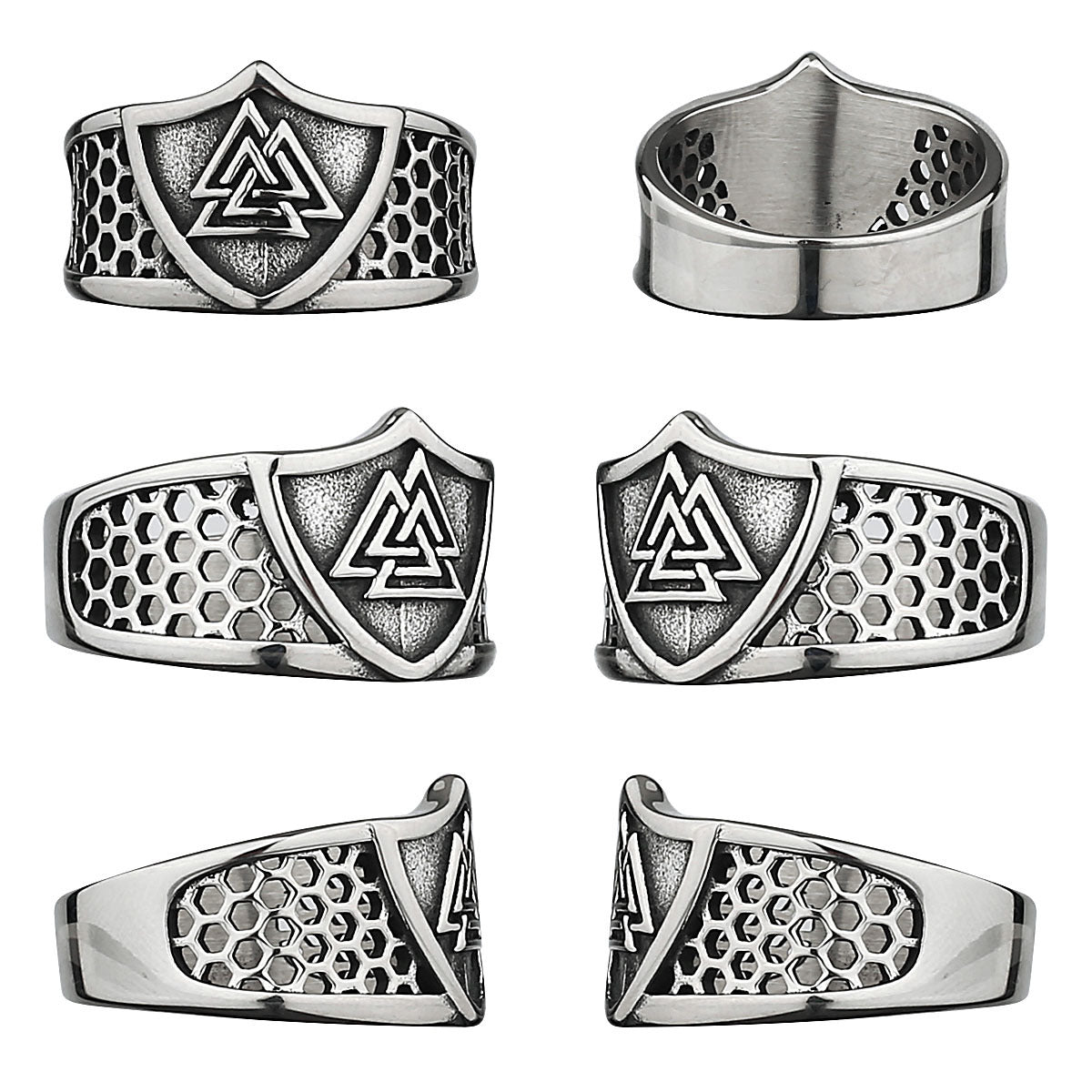 Shield Rune Hollow Ring