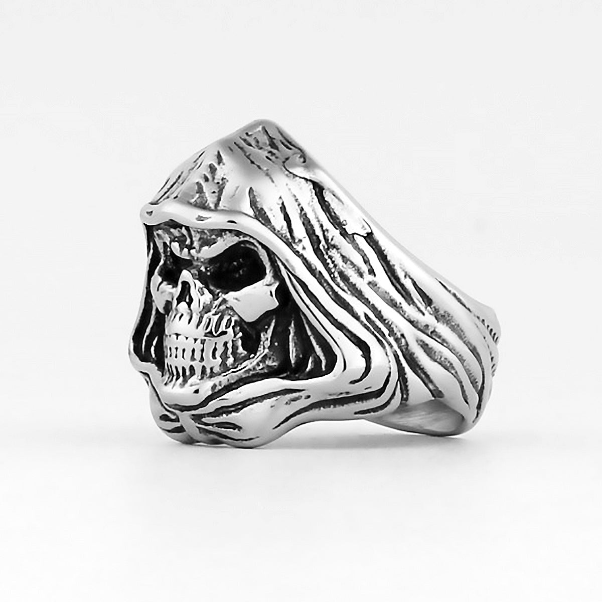 UNISEX Skull-Head Inspired Punk Ring