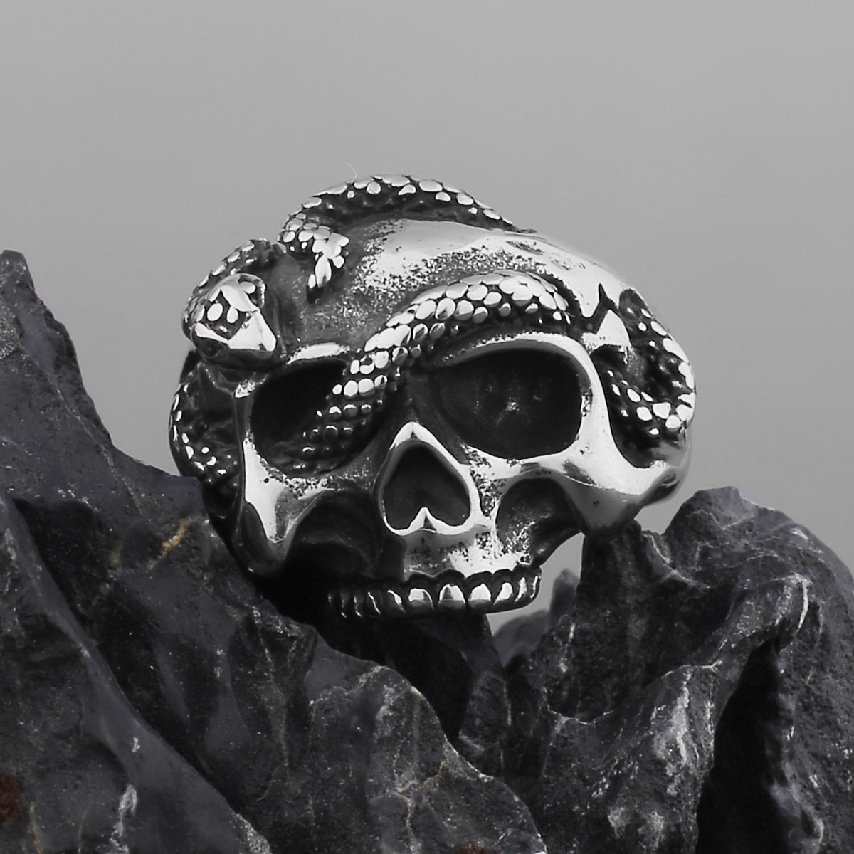 Snake Skeleton Ring