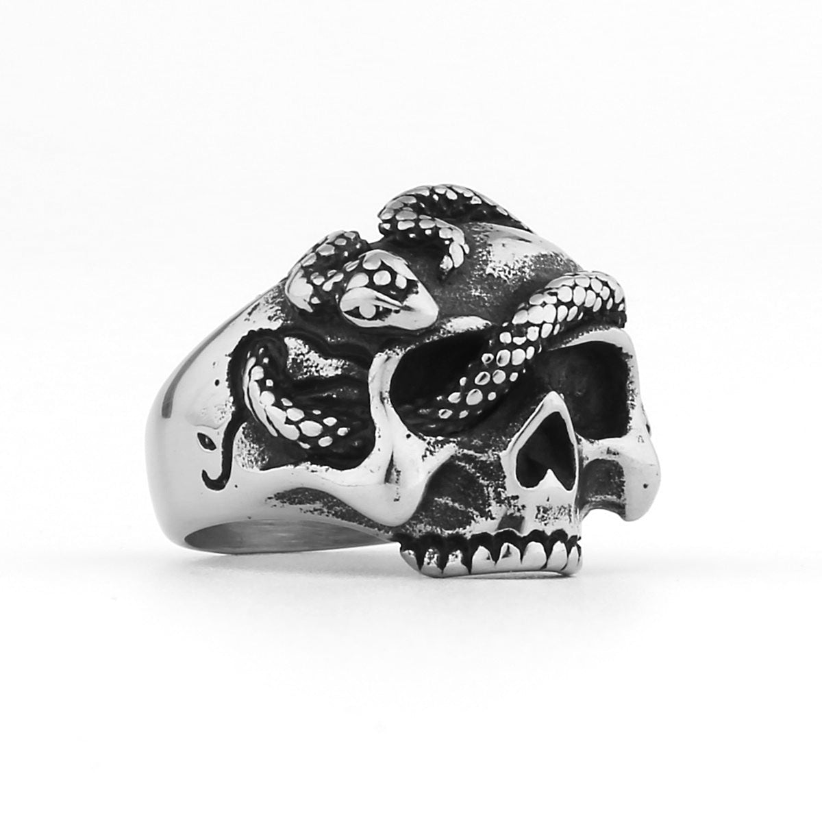 Snake Skeleton Ring