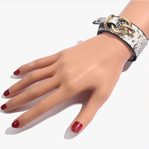Animal Prints Faux Leather Bracelets
