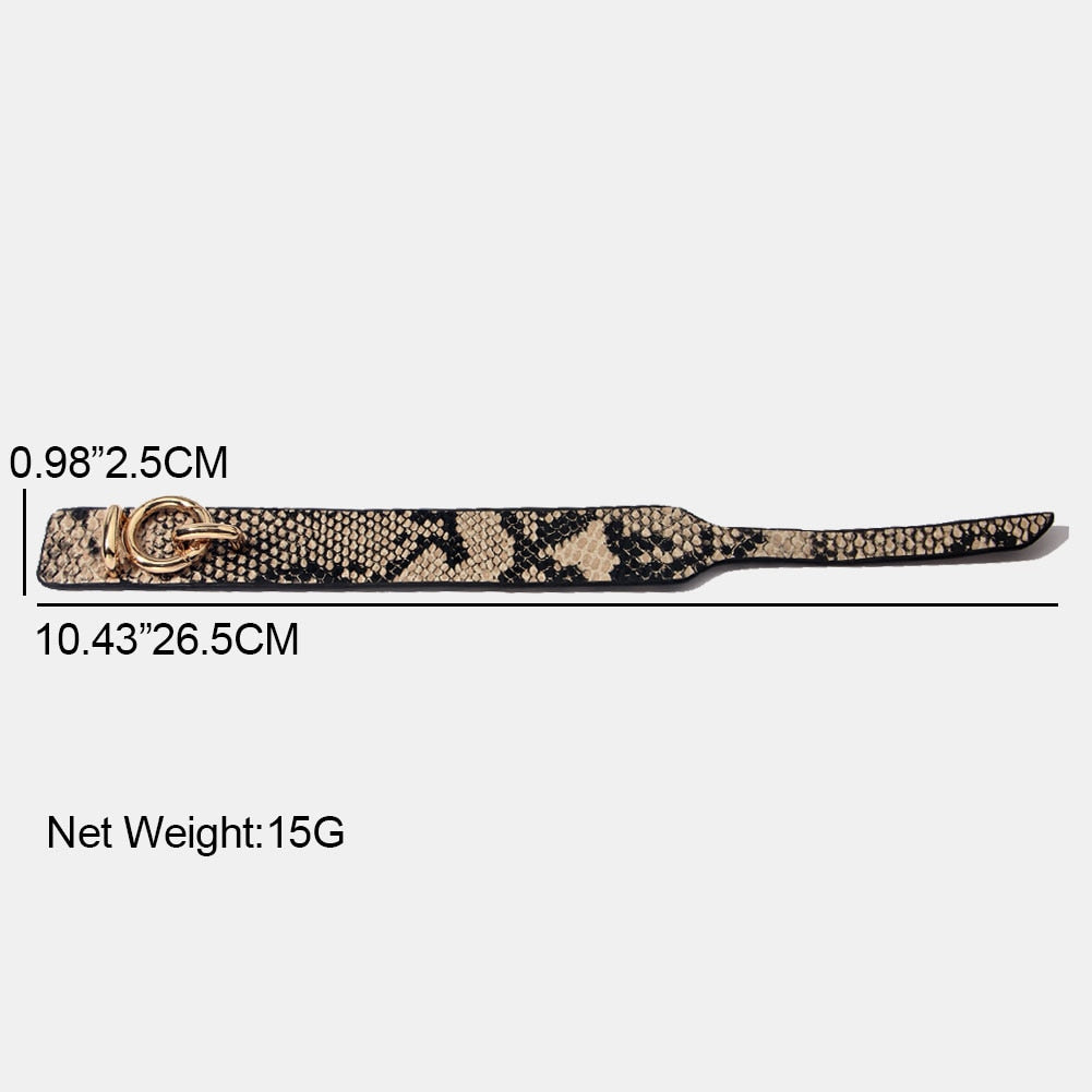 Animal Prints Faux Leather Bracelets