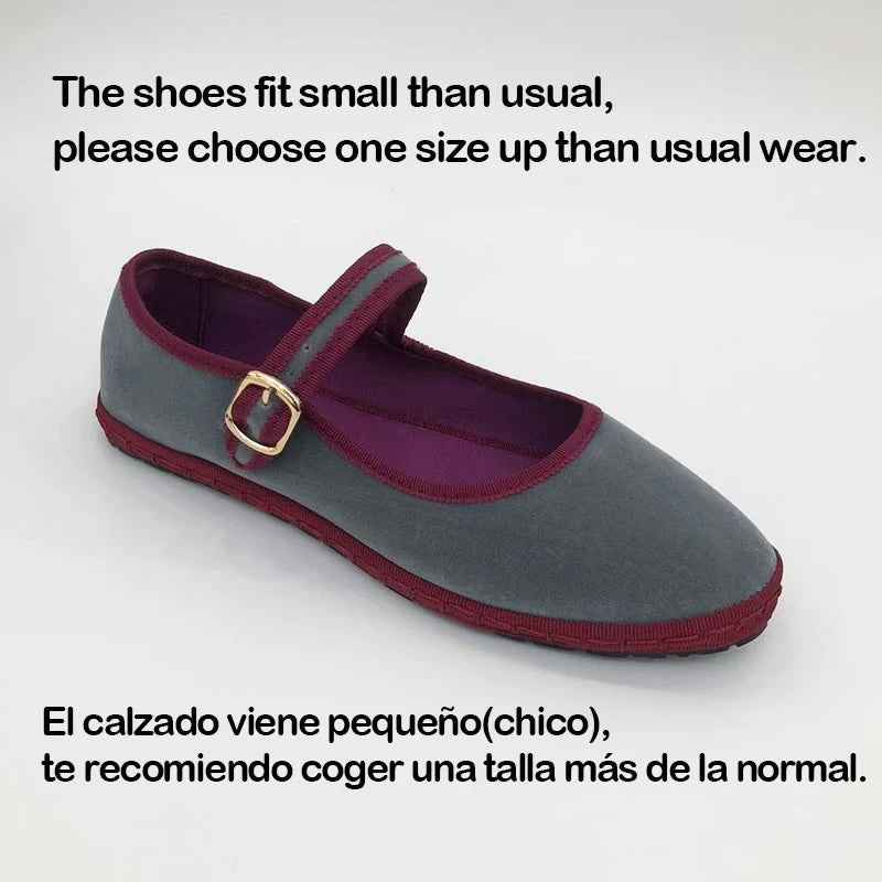 Sobia Velour Color Block Trim Ballet Flats