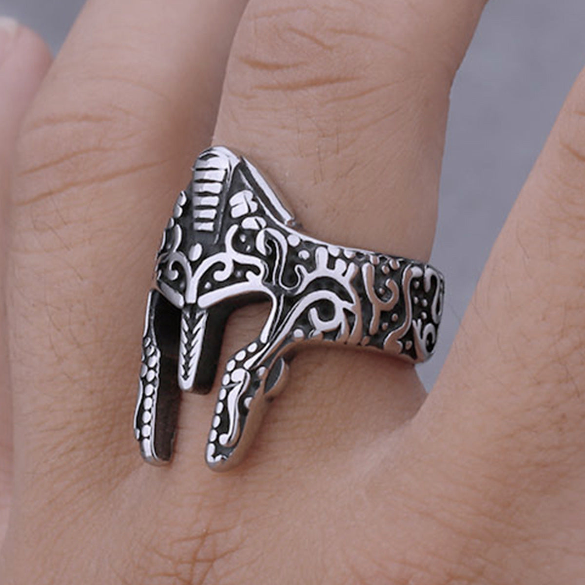 Spartan Mask Ring