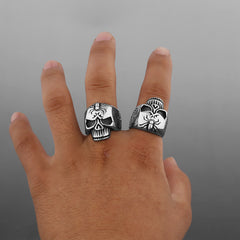 Spider Skull Ring