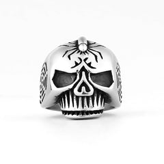 Spider Skull Ring