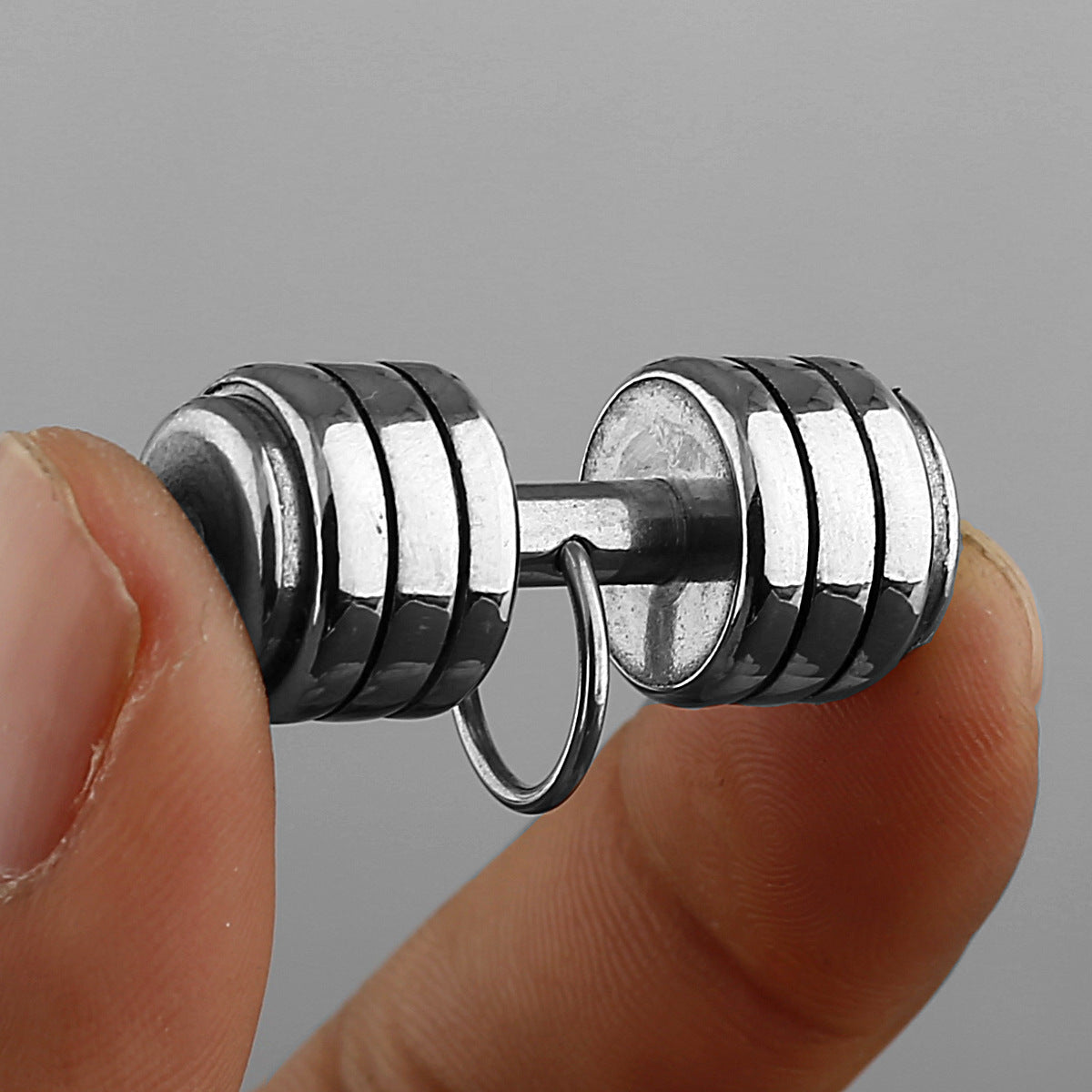 Street Dumbbell Necklace