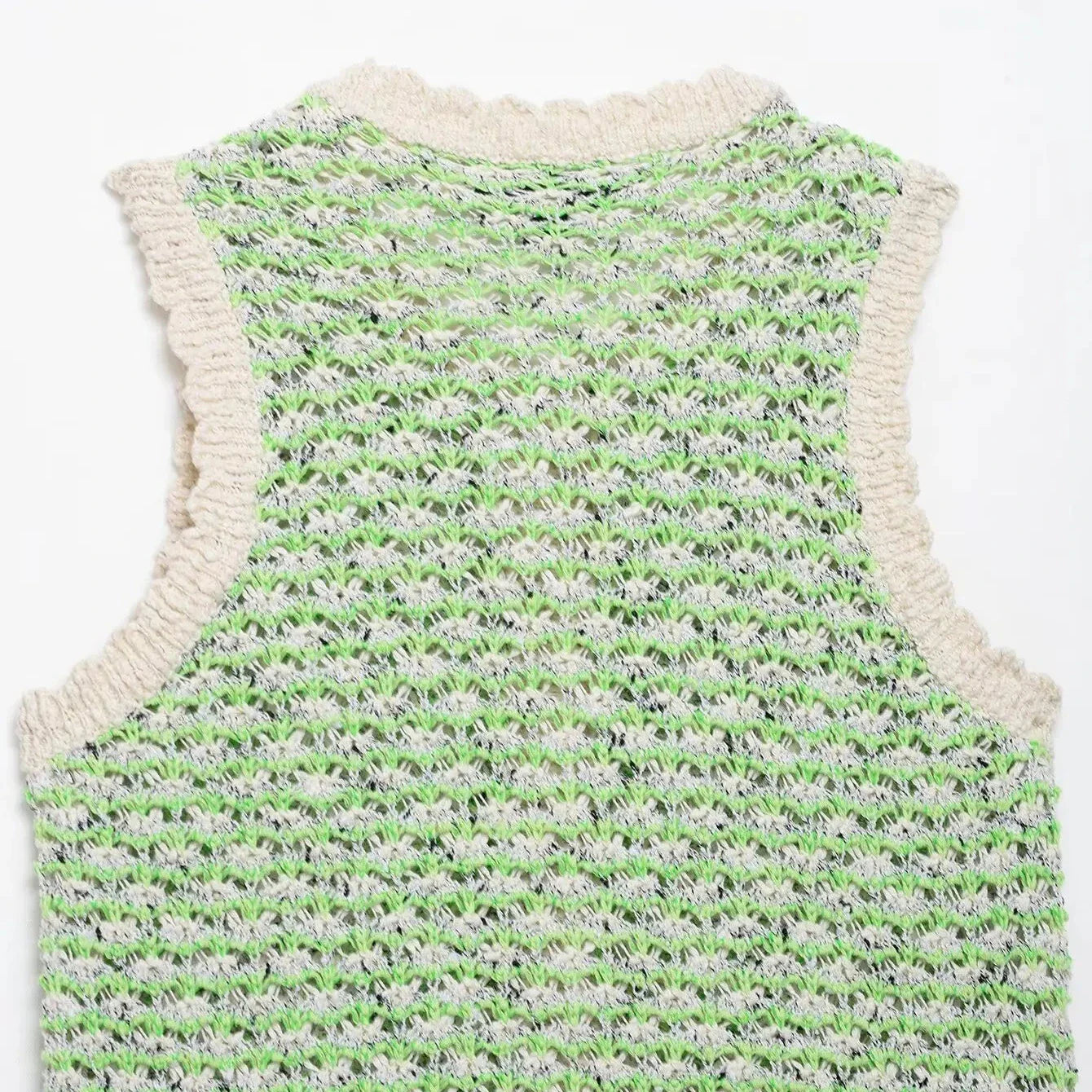 Sue Mint Green Knit Vest