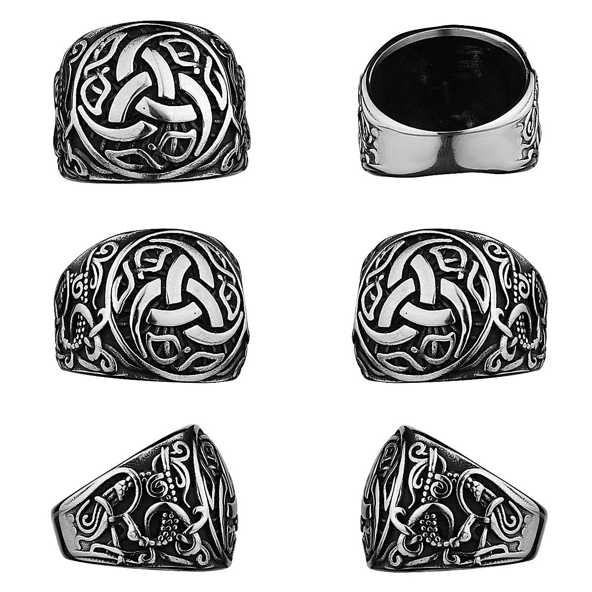 Swirling Dragon Ring