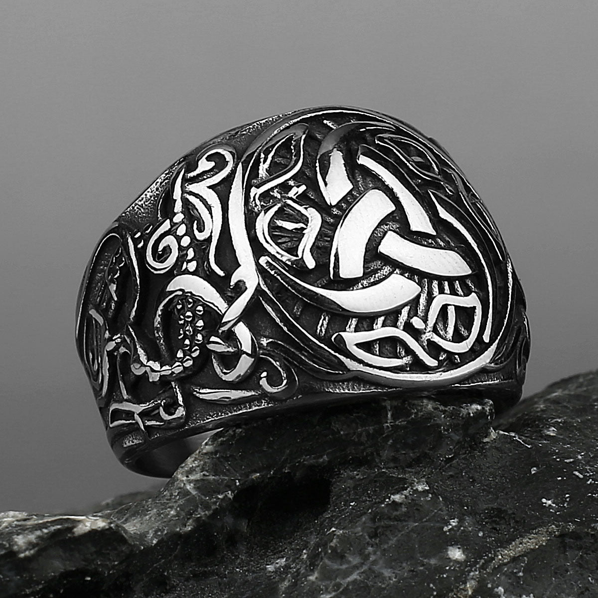 Swirling Dragon Ring