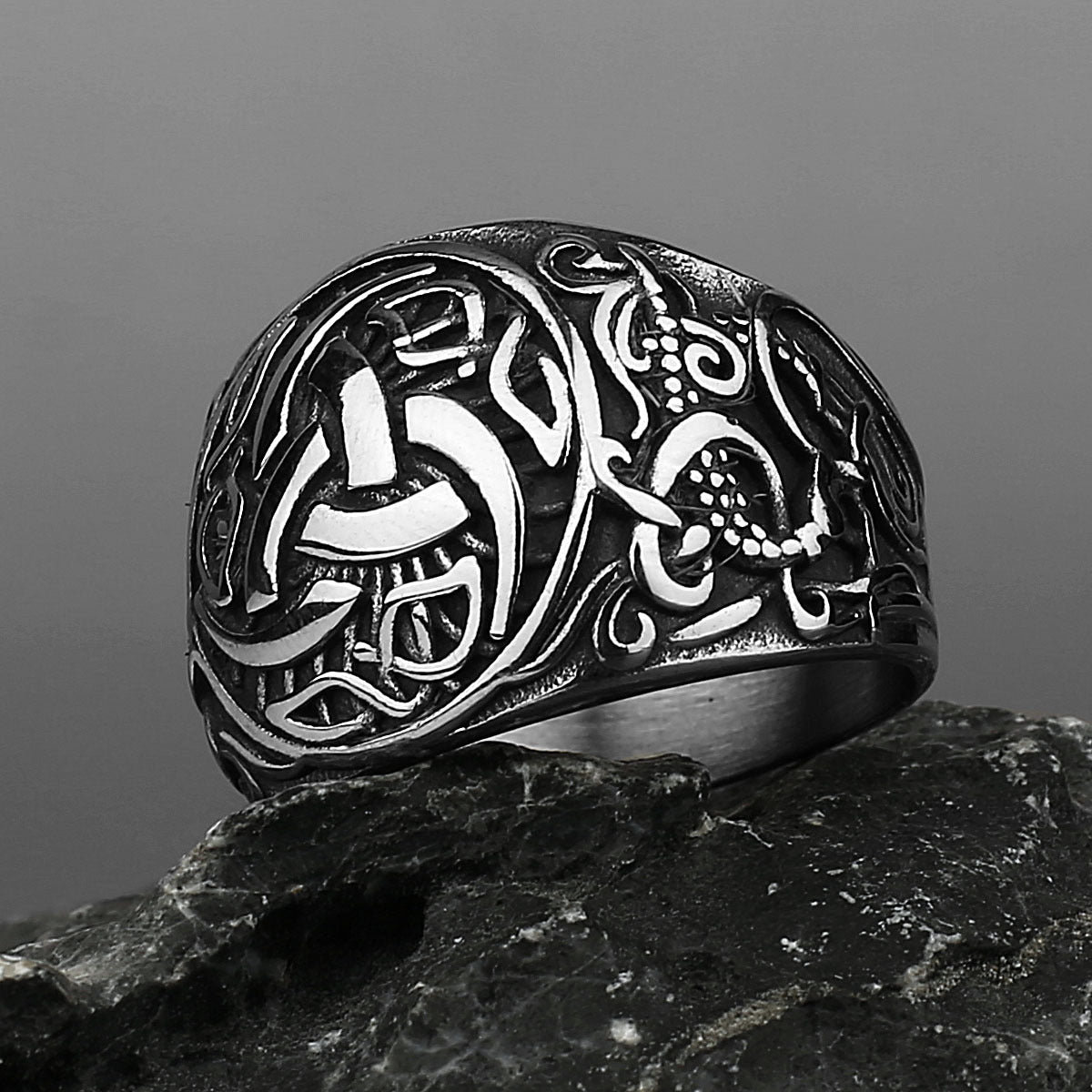 Swirling Dragon Ring