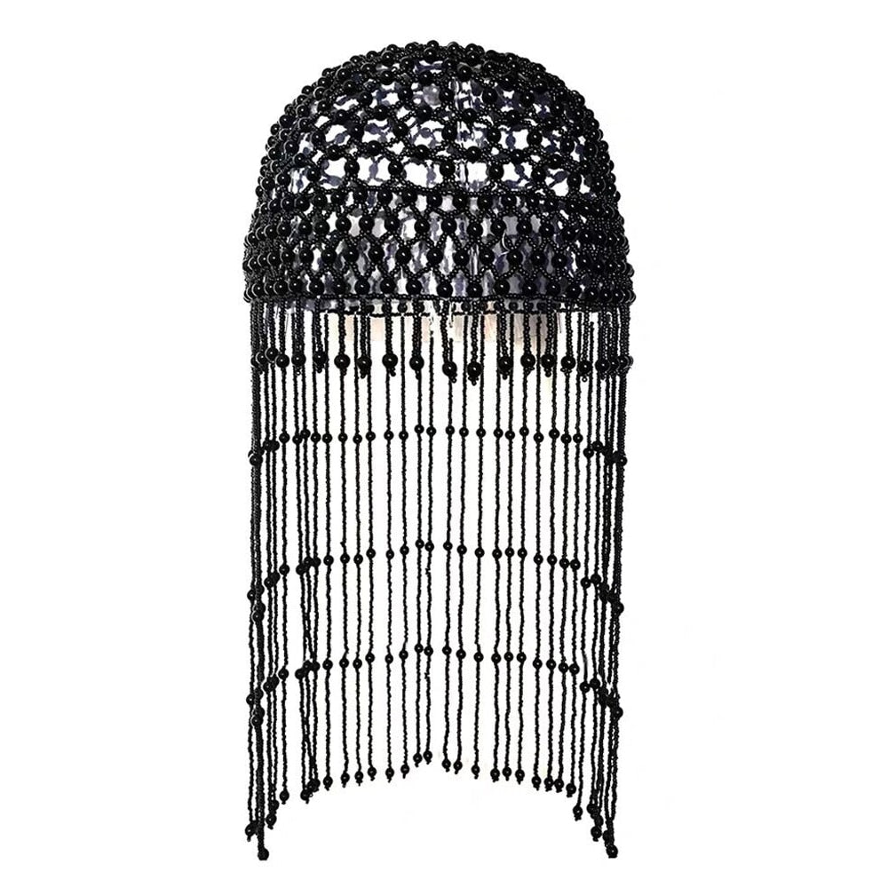 Symona Pearl Beaded Hair Caps - 2 Colors
