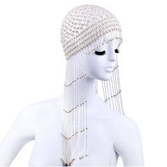 Symona Pearl Beaded Hair Caps - 2 Colors