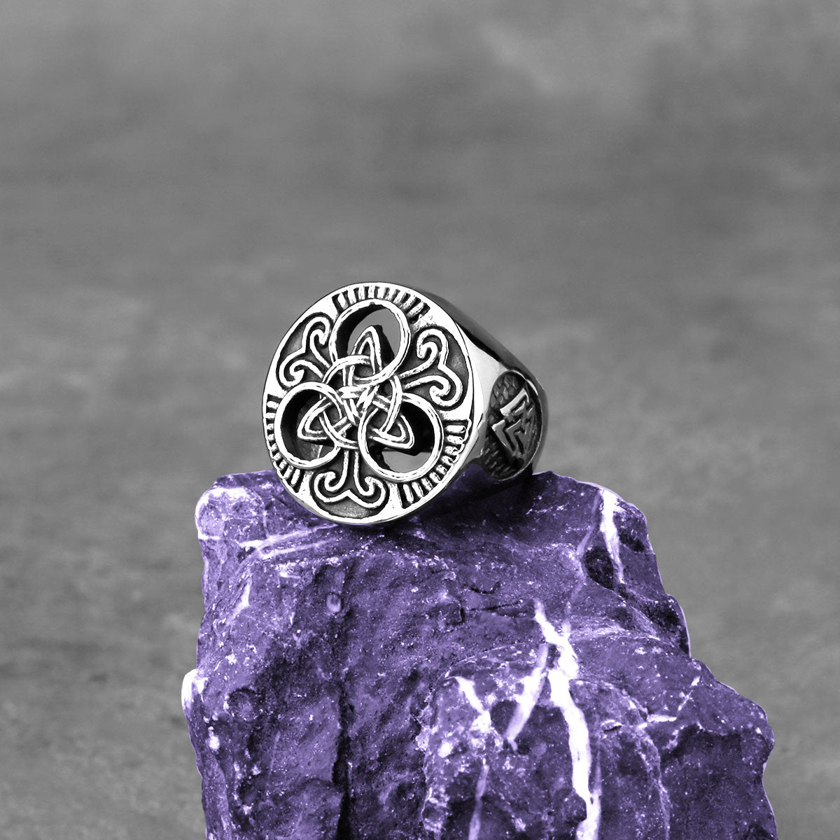 Victoria Trinity Celtic Knot Ring