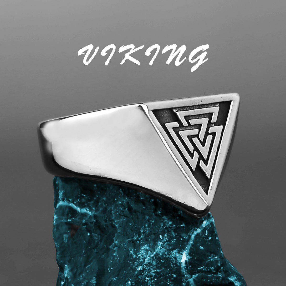 Viking Triangle Ring