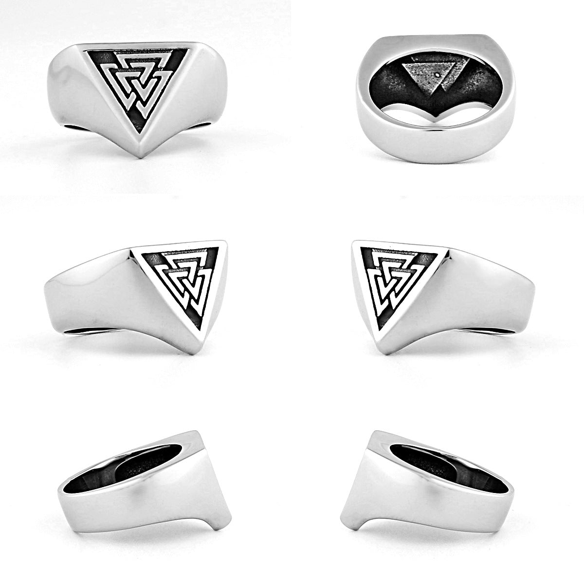 Viking Triangle Ring