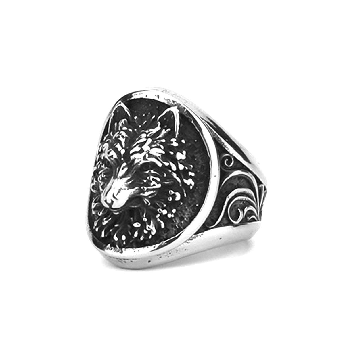 Viking Wolf Fox Animal Ring