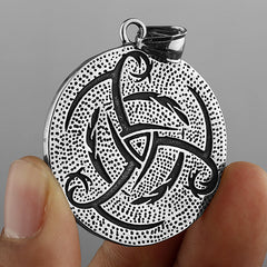 Viking Wolf Head Heavy Industry Necklace