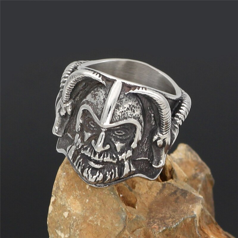 Viking and Sheep-Head Design Ring
