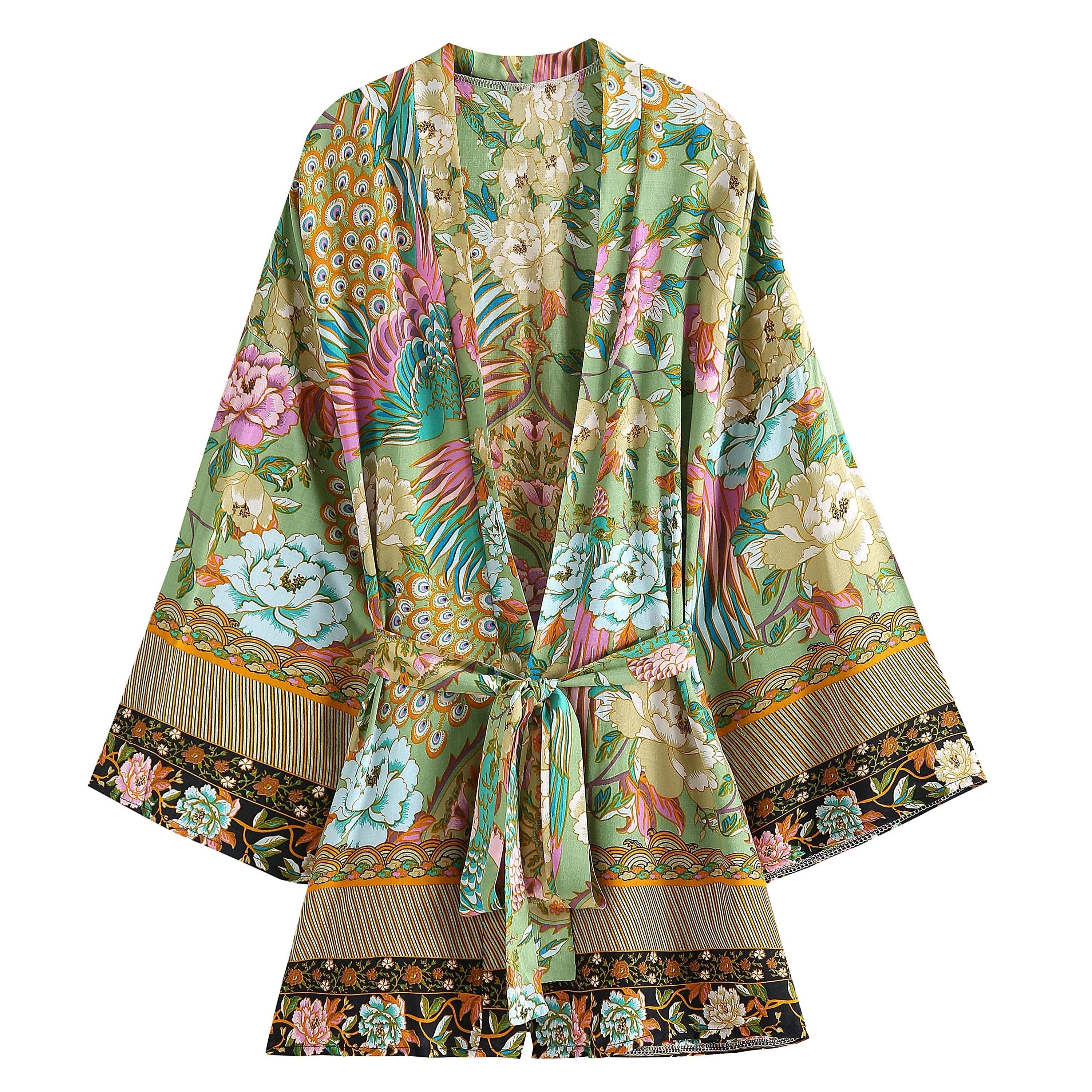 Vintage Prints Kimono Robes - 4 Styles