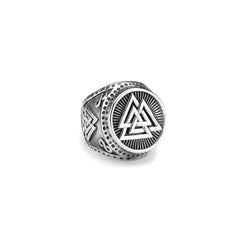 Vintage Triangle Rune Ring