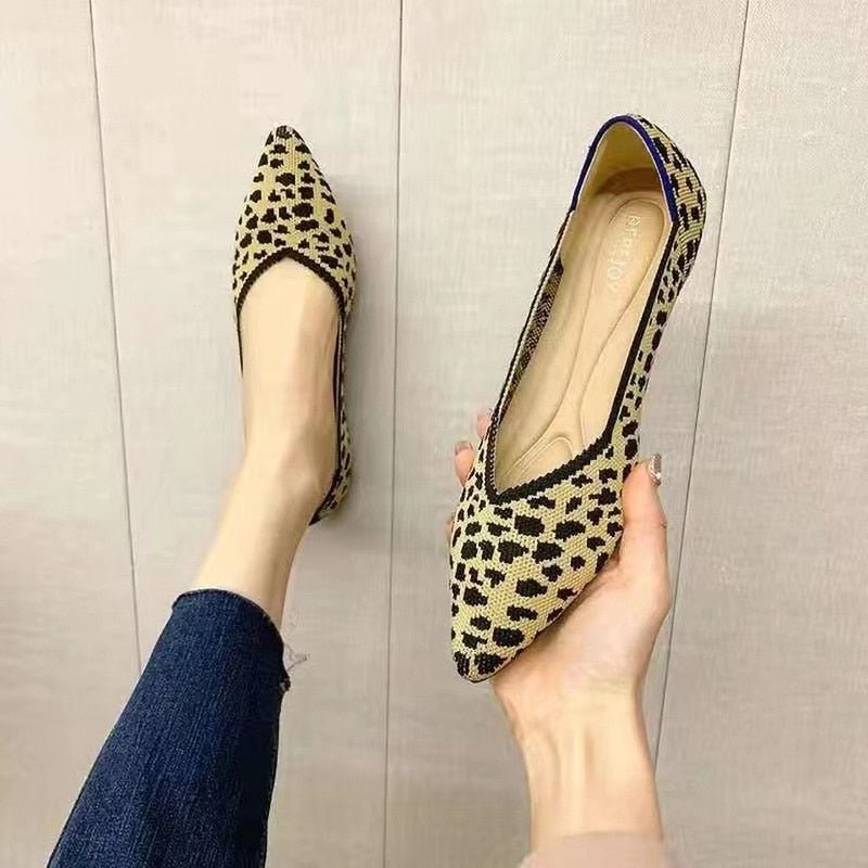 Wendy Pattern Print Basic Flats - 12 Patterns