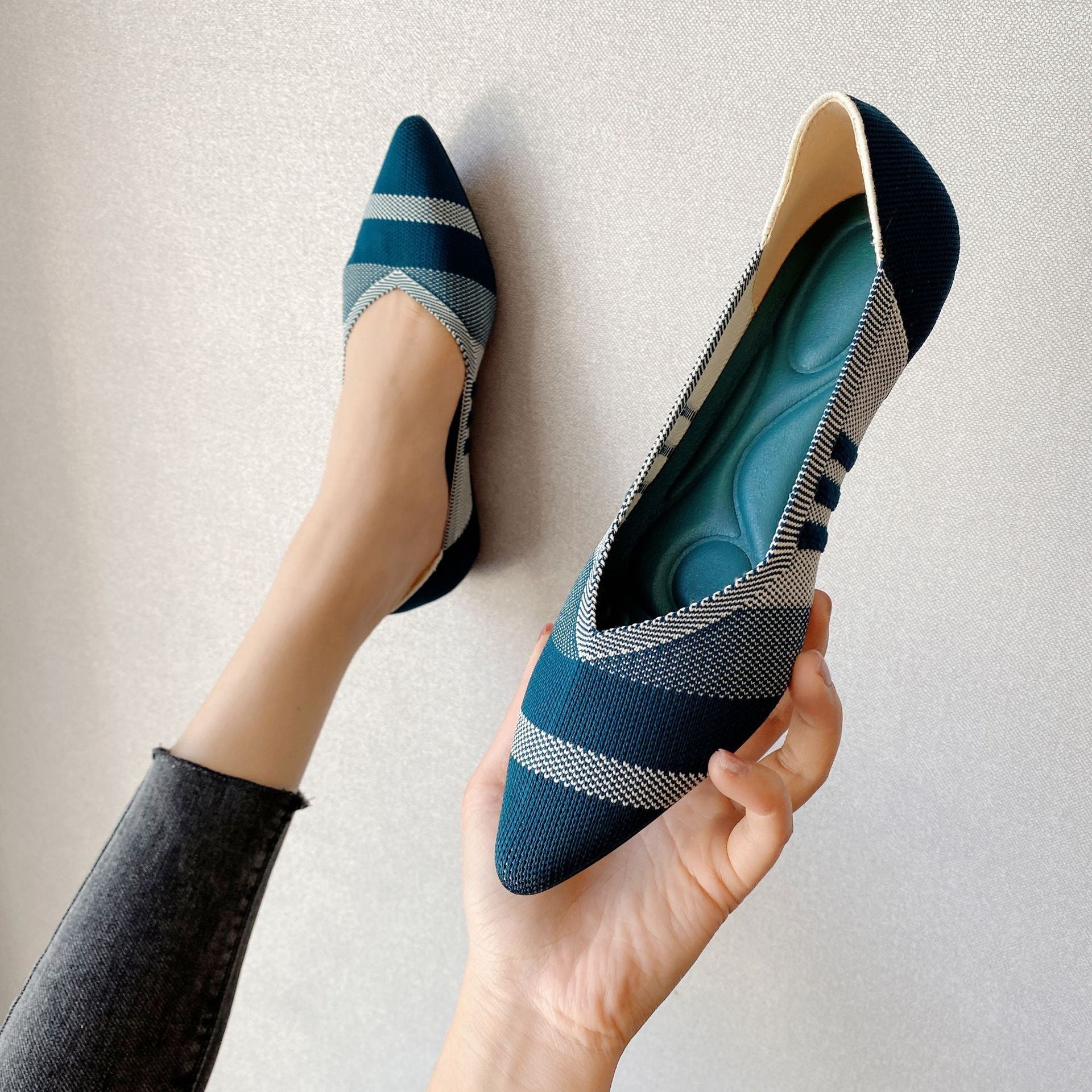Wendy Pattern Print Basic Flats - 12 Patterns