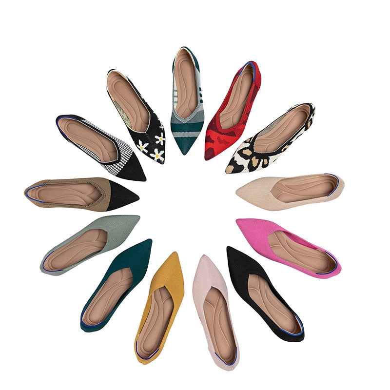 Wendy Solid Color Basic Flats