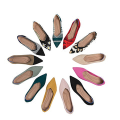 Wendy Solid Color Basic Flats