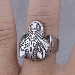 Wolf-Head Signet Ring