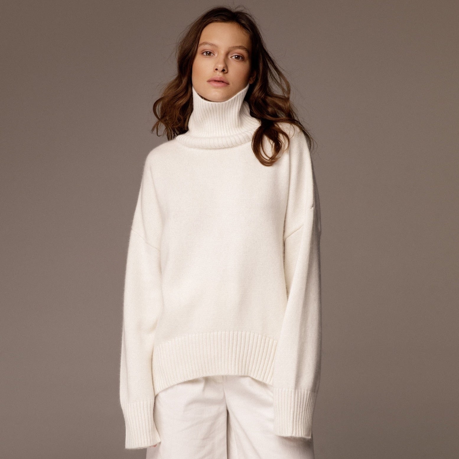 Yani Casual Turtleneck Sweaters