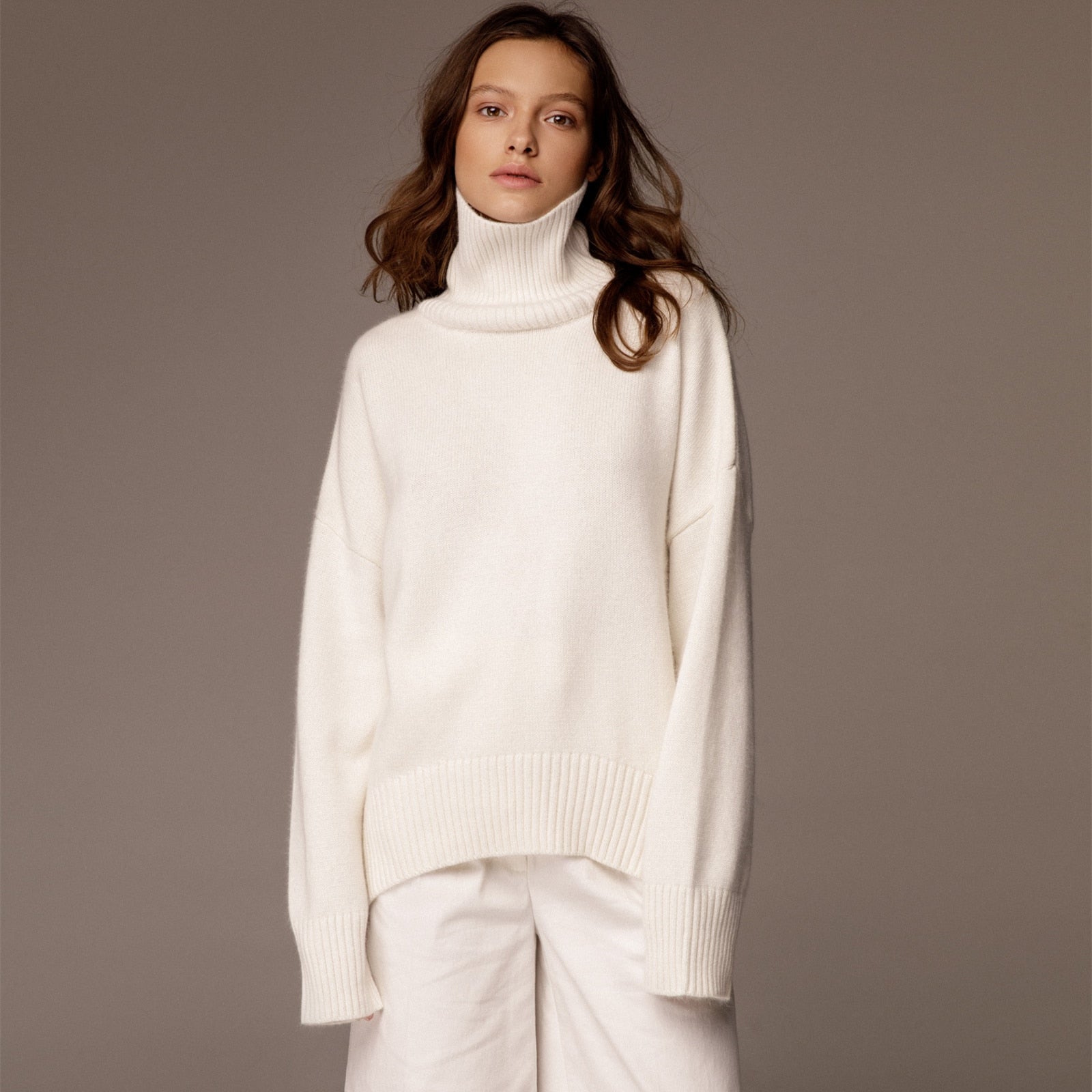 Yani Casual Turtleneck Sweaters