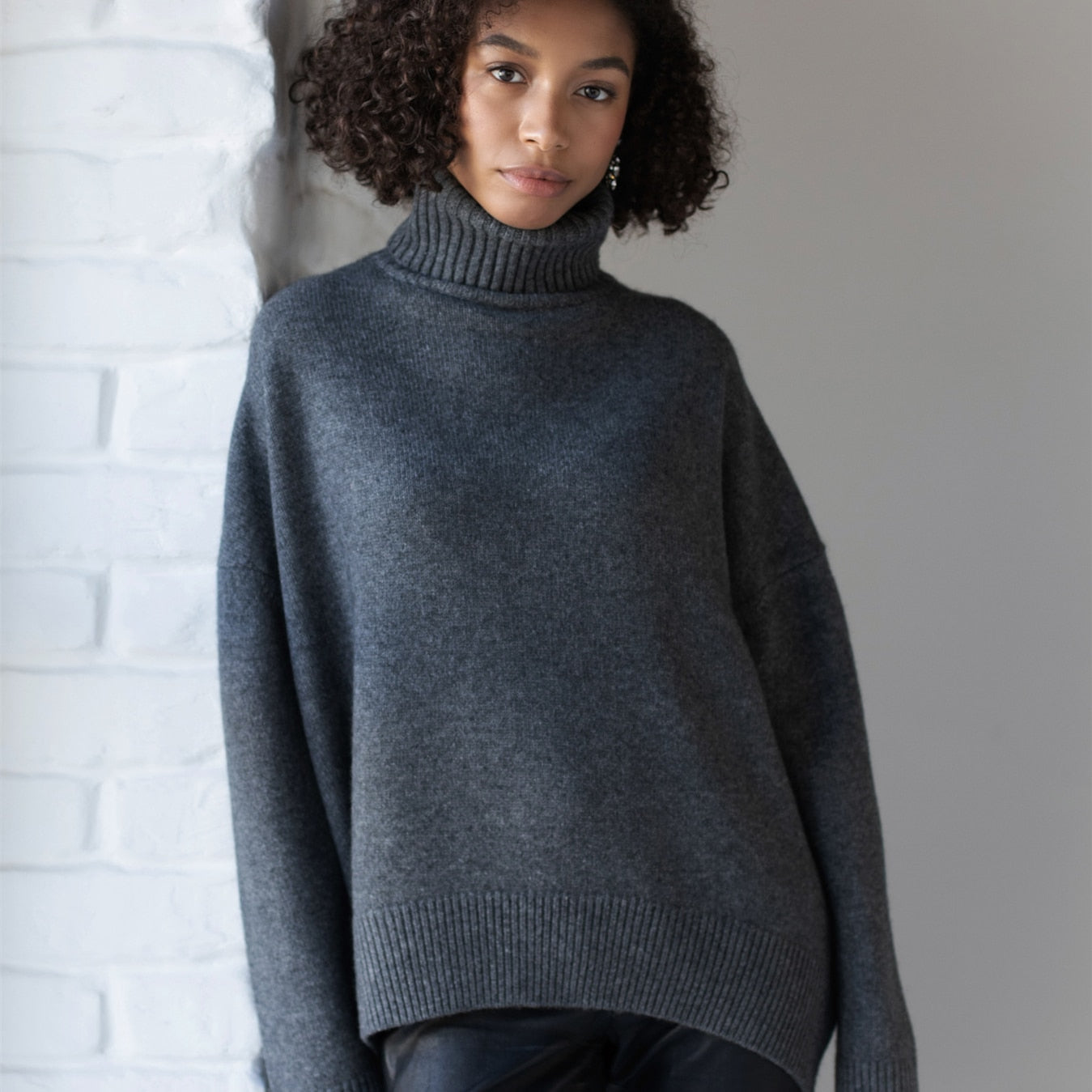 Yani Casual Turtleneck Sweaters